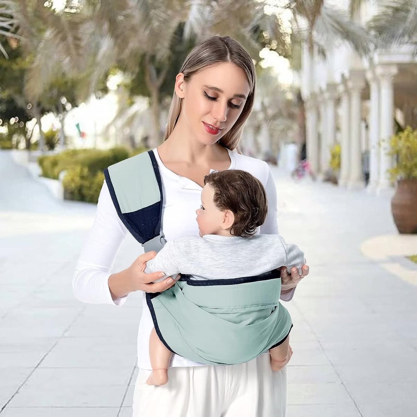 Baby Carrier Wrap - (0 to 3 years) - Strong, Padded & Foldable