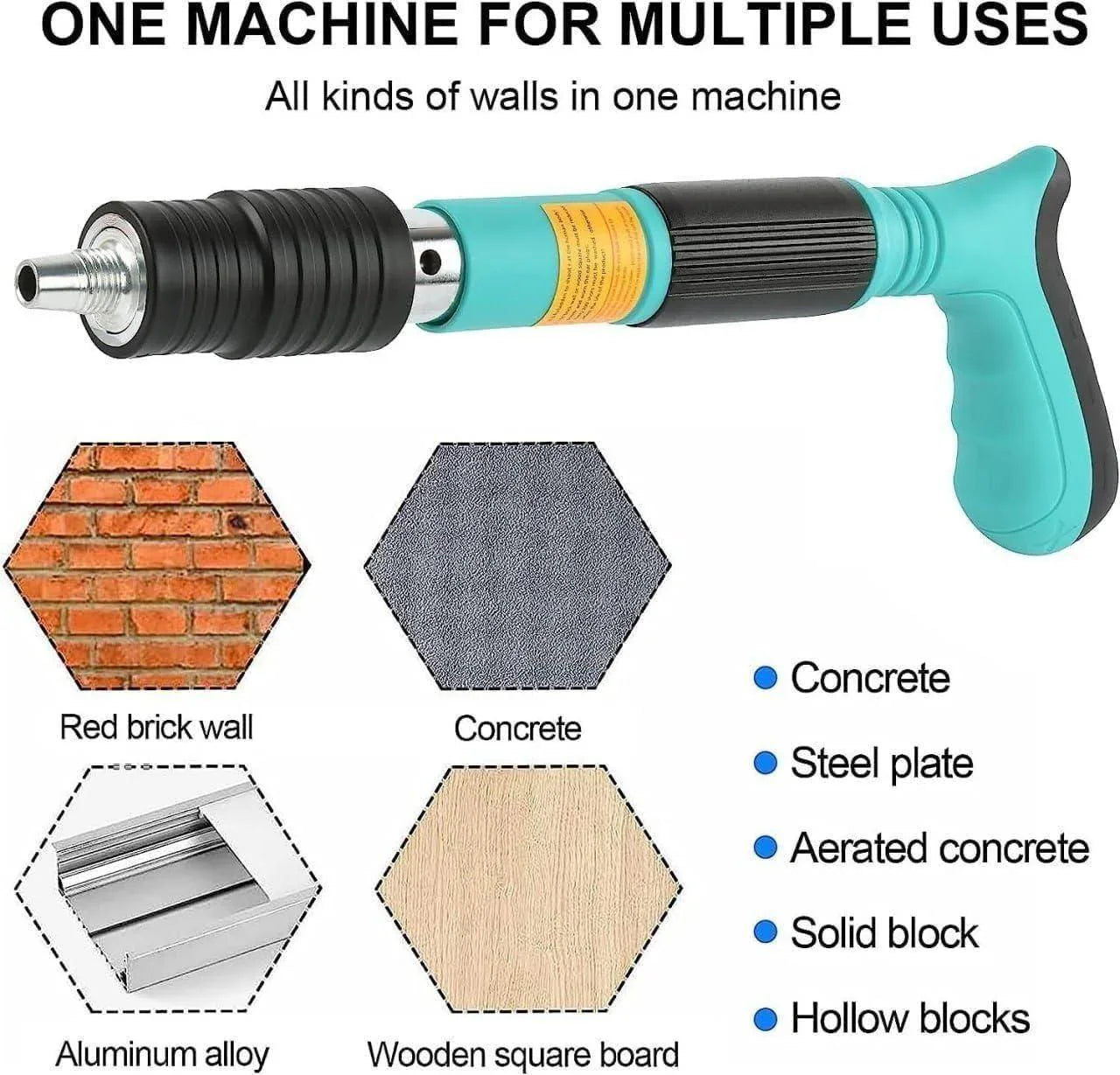 4 Speed Adjustable Manual Steel Concrete Nail Machine | OFFER FOR TODAY