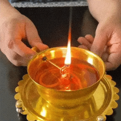 Shree 1008 Akhand Jyot Diya with screw & glass cover - Buy1 Get 1 OFFER